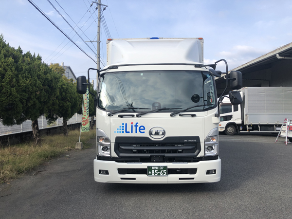 ライフ企画様の車両マーキング1